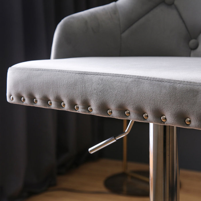 Rosdorf Park Tilford Swivel Adjustable Height Stool & Reviews Wayfair